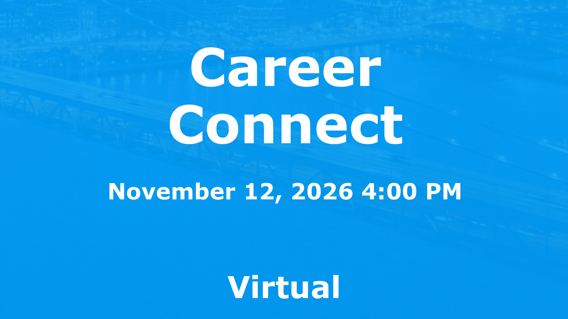 Career Connect event image